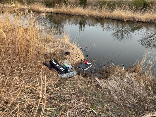 釣り座を俯瞰する