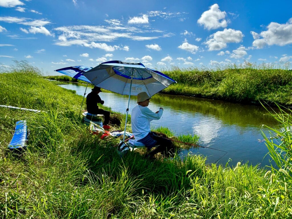 野のへらぶな釣り